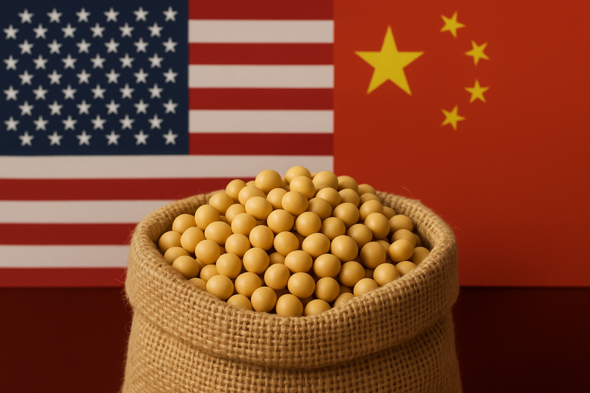 China has not purchased any US soybeans at the start of the new export season, marking the first time since at least 1999 that no orders were booked in September. The absence of trade signals that Beijing is once again using agriculture as a bargaining tool in negotiations with Washington. Soybeans are central to China’s food security, yet despite being the world’s largest buyer, it has chosen to delay purchases.The move comes as President Xi Jinping <a href="https://invezz.com/news/2025/09/15/trump-and-xi-to-hold-talks-as-us-china-negotiators-near-deal-on-tiktok/">prepares for talks</a> with President Donald Trump amid disputes over semiconductors and <a href="https://invezz.com/news/2025/09/18/chinas-rare-earth-exports-surge-to-7338-tons-in-august-ahead-of-xi-trump-call/">rare earths</a>, while US farmers brace for financial strain.US soybean exports face sharp declineData from the US Department of Agriculture confirmed that as of 11 September, China had not booked a single cargo of soybeans, despite the marketing season beginning nearly two weeks earlier. Records dating back to 1999 show this is the first occurrence of zero purchases at the season’s start.In 2023, China imported around one-fifth of its soybeans from the US, worth more than $12 billion. That figure represented more than half of all US soybean export value. Currently, soybeans shipped from the US into China face tariffs of over 20%. These duties remain from the previous trade war under Trump, when China held back on US agriculture buying to apply pressure.<a href="https://www.bloomberg.com/news/articles/2025-09-19/china-seeks-trade-edge-by-shunning-us-soy-in-first-since-1990s?srnd=phx-economics-v2">According to a Bloomberg report</a>, US farmers, who are key to Trump’s voter base, are now coping with prices at some of the lowest levels in years. With bumper harvests pushing supply higher, soybean growers have warned of severe financial risks and urged Washington to secure an agreement with Beijing that would remove tariffs.China relies on Brazil for stable supplyChina has been diversifying its supply routes. Major crushers, pig farmers, and feed producers have secured imports from Brazil, which has grown into the top supplier after trade tensions disrupted US flows in earlier years. Some Chinese buyers have doubled their inventories, and the government holds significant reserves that act as a buffer against market disruption.Soybeans are crushed mainly to produce soymeal for China’s vast pig industry and soyoil for cooking. With sufficient inventories in place, Chinese buyers are under no immediate pressure to import US beans.The Bloomberg report indicated that cargoes already booked will meet domestic demand until the first quarter of 2026.Commodities tied to wider trade disputesChina’s move mirrors strategies it has used in other commodity markets, such as rare earths, which also became bargaining tools in negotiations with the US. By withholding purchases, Beijing demonstrates it has the ability to wait and leverage its import demand strategically.In the lead-up to talks between Xi Jinping and Donald Trump, China announced that a preliminary investigation had found <a href="https://invezz.com/news/2025/09/17/china-bans-nvidia-ai-chips-in-escalating-tech-rivalry-heres-what-it-means/">Nvidia in violation</a> of anti-monopoly rules. This action highlights how trade disputes are broadening beyond agriculture into technology and resources.The renewed stand-off arrives as both countries navigate tariffs, export restrictions, and rules targeting semiconductors. With agriculture once again tied into the wider conflict, US soy farmers remain vulnerable to decisions made far beyond their fields.US farmers under pressureThe prolonged uncertainty leaves US farmers exposed to weak prices and reduced demand. The industry has described the situation as a “trade and financial precipice,” pressing the government to find ways to restore access to the Chinese market.While US producers face financial risk, Chinese markets appear calm. Diversified supplies and healthy stockpiles have given Beijing confidence to delay American purchases. The timing underscores how commodities remain a critical tool in broader trade negotiations, as both sides weigh economic leverage in their ongoing disputes.The post <a href="https://invezz.com/news/2025/09/19/china-halts-us-soybean-imports-as-trade-tensions-resurface/">China halts US soybean imports as trade tensions resurface</a> appeared first on <a href="https://invezz.com/">Invezz</a>