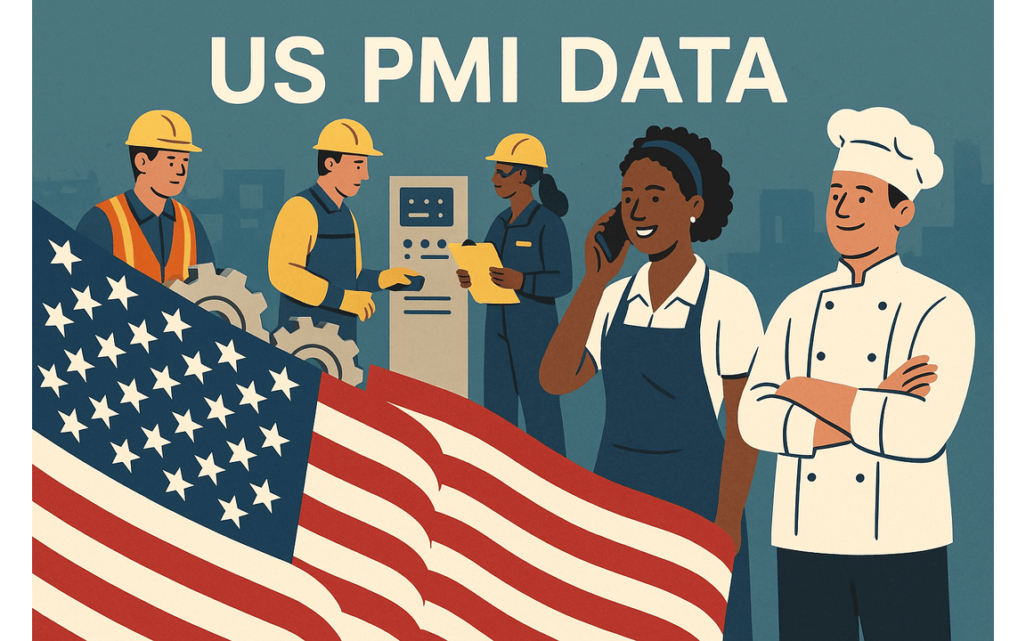 US business activity lost momentum in September for the second consecutive month, according to a flash reading of S&P Global’s Composite Purchasing Managers’ Index (PMI). The index eased to 53.6 from 54.6 in August, signalling continued expansion but at a weaker pace. Any figure above 50 indicates growth.The latest data suggest the private sector is struggling to maintain the momentum seen earlier in the summer. Both manufacturing and services registered growth, but expansions were softer than in previous months, leading to slower hiring across sectors.Tariffs drive costs but demand limits pricing powerTariffs were again cited widely as a key factor pushing up input costs in September. However, businesses reported that weaker demand and strong competition curtailed their ability to pass on higher costs to customers.Selling prices rose at the slowest pace since April, suggesting that firms were absorbing more of the burden. The survey also noted that slower-than-expected sales contributed to the largest rise in factory inventories of unsold goods in the survey’s history.Confidence improves despite weaker salesDespite the moderation in activity, sentiment about the outlook strengthened. Many firms pointed to expectations that lower interest rates could cushion some of the impact from tariffs and broader policy uncertainty.Chris Williamson, chief business economist at S&P Global Market Intelligence, said the latest PMI data still marked the best quarter of 2025 so far for US businesses, with survey readings consistent with a 2.2% annualised growth rate.“However, the monthly profile is one of growth having slowed from its recent peak back in July, and September saw companies also pull back on their hiring,” he said. “Softening demand conditions are also becoming more widely reported, curbing pricing power,” he added. Services lead growth but at slower paceThe services economy remained the main driver of September’s expansion, but growth weakened for a second successive month to its slowest since June. New business inflows rose at the smallest pace in three months, with softer domestic demand partly offsetting the first rise in export sales since March.Manufacturing output also rose for the fourth consecutive month, though the pace slowed sharply after a 39-month high in August. New orders grew only marginally, weighed down by weaker exports amid tariff pressures.Job creation eases as companies grow cautiousEmployment continued to rise in September, marking a seventh straight month of job gains, though the rate of growth eased. Services firms added staff in response to workloads and improved confidence, but more companies reported difficulty filling vacancies.In manufacturing, job cuts were more evident, with cost pressures leading to reduced headcounts. The survey also highlighted divergent trends in backlogs: services saw a further build-up of uncompleted work, while manufacturing recorded the fastest decline in order backlogs since April.The post <a href="https://invezz.com/news/2025/09/23/us-pmi-shows-business-growth-slows-for-second-month/">US PMI shows business growth slows for second month</a> appeared first on <a href="https://invezz.com/">Invezz</a>