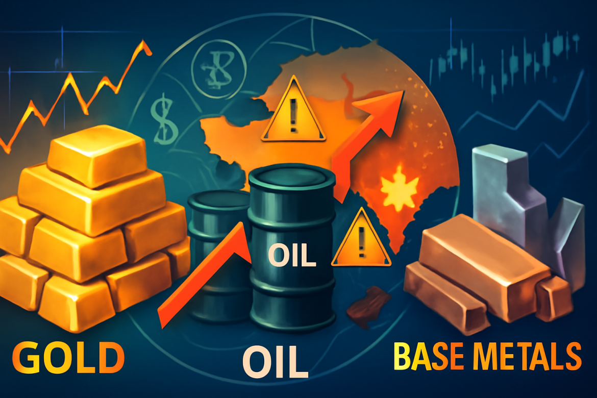 Oil prices edged up on Thursday as traders anticipated greater demand after the US Federal Reserve cut interest rates on Wednesday. Elsewhere gold prices eased from their record highs due to a stronger dollar. A stronger dollar makes commodities priced in the greenback more expensive for overseas buyers. Silver and copper prices were also down, following the interest rate decision by the US central bank. Oil prices riseOn Thursday, oil prices saw a modest increase. This came as traders considered the Fed’s decision to cut interest rates, marking the beginning of a more relaxed monetary policy, alongside ongoing worries about the health of the US economy.On Wednesday, the Fed reduced its policy rate by 0.25%, signaling further cuts throughout the year. This decision comes in response to indications of a weakening job market.Reduced borrowing expenses tend to stimulate oil demand, leading to higher prices.Following the recent US interest rate cut, Kuwait’s oil minister Tariq Al-Roumi expects an increase in oil demand, especially from Asian markets.Fed Chair Jerome Powell indicated that while inflation risks require ongoing assessment and management, the risks to employment are increasingly leaning towards the downside.The market was impacted by a continued oversupply of oil and weak fuel demand in the US, the largest oil-consuming nation.Meanwhile, US crude oil stockpiles experienced a significant decrease last week. This sharp decline was attributed to a record low in net imports and a near two-year high in exports, according to data released Wednesday by the Energy Information Administration.Distillate stockpiles in the US, surprisingly rose by 4 million barrels, exceeding market expectations of a 1 million barrel gain. This surplus has fueled concerns about demand in the world’s leading oil consumer, subsequently pressuring prices.“The oil market remains a tricky one to judge,” said David Morrison, senior market analyst at Trade Nation. <blockquote>But it will be of concern to the bulls that so far, rally attempts have been short-lived and relatively easy to reverse.</blockquote>At the time of writing, the West Texas Intermediate crude was at $64.42 a barrel, up 0.6%. Brent prices were 0.5% up at $68.27 per barrel. Gold easesGold prices declined on Thursday, despite experts suggesting it would be wise to await further selling before anticipating additional losses. The yellow metal’s dip from its recent record highs coincided with a sharp increase in the dollar index, which followed the US Fed’s 25 basis point interest rate cut on Wednesday.This follows comments from Fed Chair Jerome Powell, who indicated no immediate need for rapid rate adjustments.A positive sentiment in the equity markets is perceived as weakening the appeal of safe-haven commodities.According to the CME Group’s FedWatch tool, traders are currently pricing in a 90% chance of another 25-basis point cut at the upcoming Federal Reserve meeting in October.ANZ predicts that gold will perform strongly in the initial stages of the easing cycle. The bank noted on Thursday that increased investor demand for safe-haven assets, driven by the current geopolitical challenges, is expected to be a contributing factor.At the time of writing, the December gold contract on COMEX was at $3,701.77 per ounce, down 0.5%. The same-month silver contract was flat at $42.143 per ounce. Base metalsCopper prices fell in the overnight session due to a more hawkish stance from the Fed, leading to a repricing of borrowing costs. However, attention may now be shifting to the impact of US tariffs on global economic activity and increasing LME inventories, Neil Welsh, head of metals at FCA regulated multi-asset brokerage Britannia Global Markets, said in a note.Elsewhere, Chinese zinc producers and traders are looking for opportunities to export zinc. This comes as global zinc prices have reached their highest point this year, despite challenges in the domestic market.Zinc prices on the London Metal Exchange (LME) have seen a recent surge, pushing their ratio against prices on the Shanghai Futures Exchange (SHFE) to a two-year high.Welsh said:<blockquote>While the gap isn’t quite enough to encourage overseas sales, it’s not far off.</blockquote>“Major suppliers are preparing for that to happen, analysts and traders said, perhaps by sending material to the LME’s newly opened warehouses in Hong Kong,” he added. At the time of writing, the three-month copper contract on LME was at $9,960.60 per ton, down 0.4%. The three-month zinc contract was 0.3% lower $2,931 per ton. The post <a href="https://invezz.com/news/2025/09/18/commodities-wrap-crude-edges-up-post-fed-rate-cut-bullion-base-metals-in-the-red/">Commodities wrap: crude edges up post Fed rate cut; bullion, base metals in the red</a> appeared first on <a href="https://invezz.com/">Invezz</a>