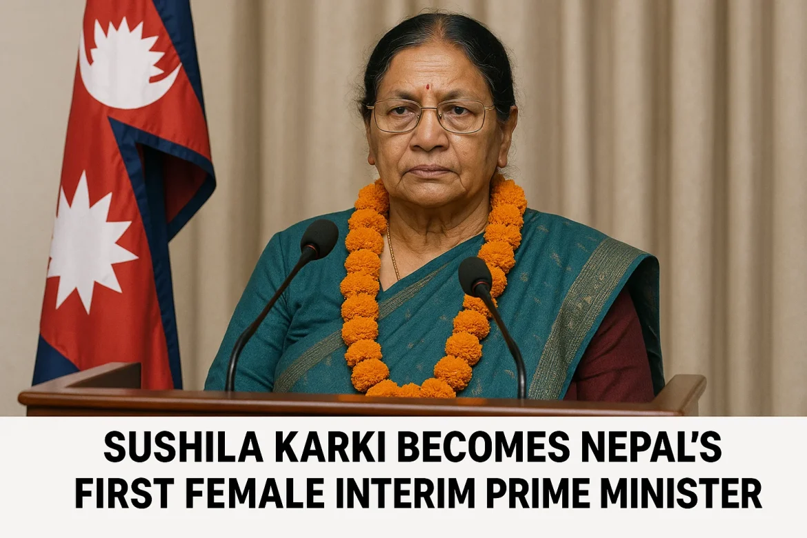 In a historic move that has caught the eye of political watchers across South Asia, Nepal is all set to appoint its first woman Chief Justice, Sushila Karki, as the interim Prime Minister.This appointment comes at a critical time, as the country grapples with widespread protests and political unrest that have shaken the foundations of its government.This development represents not merely a change in leadership but a fundamental shift toward addressing the systemic issues that have plagued Nepalese governance for years.Sushila Karki: A trusted face to calm the stormThe turmoil began when mass protests erupted over allegations of corruption and heavy-handed government measures, sparking clashes that left dozens dead and hundreds injured. The <a href="https://invezz.com/news/2025/09/09/nepal-in-turmoil-pm-oli-resigns-after-deadly-youth-protests-leave-19-dead/">resignation of former Prime Minister K.P. Sharma Oli</a> left a power vacuum, demanding an impartial figure capable of navigating this crisis.Enter Sushila Karki, 73, a career jurist known for her stringent stance against corruption and her reputation for fairness and integrity. Karki’s unique background as Nepal’s first female Chief Justice makes her a rare figure of trust in a country tired of partisan politics and political infighting.According to sources close to the political process, Karki’s interim appointment was agreed upon after consultations between the President and key military and political leaders who sought a caretaker government to steer the country through to the next elections without tilting the playing field.Reactions and what lies aheadThe streets of Kathmandu, where protesters led mainly by young activists have demanded change for months, showed signs of cautious optimism following the announcement. Many see Karki as a refreshing departure from traditional party politics. “She has a reputation for integrity and independence, which is exactly what Nepal needs right now,” said one protest organizer.Still, not everyone is convinced it will be a smooth transition. Legal experts note that since Karki is not a sitting member of parliament, her appointment as Prime Minister might face constitutional challenges or calls for swift electoral reforms to clarify her mandate.Politically, her tenure will likely be short but crucial. The interim government is expected to stabilise the political climate, hold fresh elections, and initiate steps against corruption and misgovernance that have fueled public frustration.<strong>Read More: <a href="Nepal’s crisis could either launch a new era or spiral into deeper chaos, says ASPI’s Rishi Gupta">Interview: Nepal’s crisis could either launch a new era or spiral into deeper chaos, says ASPI’s Rishi Gupta</a></strong>With Nepal caught between the economic and geopolitical pressures of neighboring giants India and China, Karki’s leadership could mark a turning point for the nation’s democracy and its future direction.As Nepal looks ahead, all eyes will remain on how Sushila Karki’s stewardship unfolds, whether this trailblazing jurist can indeed steer Nepal toward calmer political waters and renewed public trust.The post <a href="https://invezz.com/news/2025/09/12/sushila-karki-set-to-become-nepals-interim-pm-amid-political-turmoil/">Sushila Karki set to become Nepal’s interim PM amid political turmoil</a> appeared first on <a href="https://invezz.com/">Invezz</a>