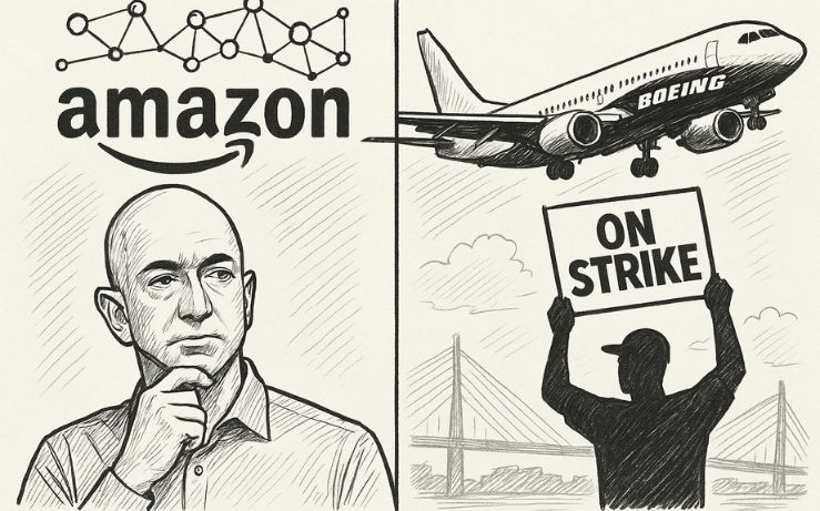 A day of significant developments is underway in the corporate world, as a key vice president overseeing one of Amazon’s most ambitious projects steps down, Boeing agrees to resume talks to end a crippling strike, and a new fashion powerhouse is born from a blockbuster collaboration between Nike and Kim Kardashian.Here’s your one-stop stand to catch up on all the headlines you may have missed.An Amazon VP helping to lead the race for artificial general intelligence is stepping downA key Amazon vice president who is helping to oversee one of the company’s highest-profile and most ambitious projects—the race to build artificial general intelligence (AGI)—is stepping down on Friday. Karthik Ramakrishnan, a 13-year veteran of the online retail giant, is a significant figure who worked on the first iteration of Amazon’s Alexa and the associated Echo devices. AGI, a technology that could one day equal or even outperform human-level intelligence, is seen as the holy grail of AI research, with the potential to upend entire industries.Boeing to resume talks with its striking defense union in a bid to end a nearly eight-week strikeBoeing Co. and the union representing its striking defense workers have agreed to resume negotiations with a federal mediator on Monday, a crucial step in a bid to end a nearly eight-week work stoppage. The 3,200 members of the International Association of Machinists and Aerospace Workers who work at Boeing’s St. Louis military hub have already rejected three management proposals, extending a strike that began on August 4. The strife is being closely watched as the company works to turn around its defense business from a period of significant financial losses.Lululemon faces a new threat with the debut of a new Nike-Kardashian lineThe embattled yoga-wear brand Lululemon Athletica Inc. is facing a powerful new threat, as a blockbuster collaboration between Nike Inc. and Kim Kardashian’s Skims label makes its debut. The new line, NikeSkims, is launching with significantly lower prices across key categories like sports bras and leggings, a move that analysts say will put immense pressure on more expensive rivals. One analyst noted that prices for NikeSkims goods are about 35 percent lower than similar items sold by competitors, a development she views as a “negative for Lululemon, especially with the younger consumer.”The US oil and gas rig count has risen to its highest level since JuneUS energy firms have added oil and natural gas rigs for a fourth consecutive week for the first time since February, in a sign that producers may be preparing to ramp up output. The oil and gas rig count, an early indicator of future production, rose by seven to 549 in the week to September 26, its highest level since June, according to the energy services firm Baker Hughes. The increase comes after two years of declines, as energy firms had focused on boosting shareholder returns rather than increasing output.Gold heads for a sixth straight weekly gain on a risk-off tone and strong ETF flowsGold is trading just shy of its record high and is on track for a stunning sixth consecutive weekly gain, its rally supported by a potent mix of elevated geopolitical tensions, strong inflows into bullion-backed ETFs, and a broader risk-off tone in the markets. The precious metal, which has soared about 44 percent this year, is holding near 3,779 dollars an ounce.The rally has been fueled by a resumption of interest-rate cuts from the Federal Reserve and strong demand from central banks, with major players like Goldman Sachs Group Inc. expecting the gains to extend.The post <a href="https://invezz.com/news/2025/09/26/evening-digest-amazons-agi-vp-steps-down-boeing-to-resume-talks-with-striking-union/">Evening digest: Amazon’s AGI VP steps down; Boeing to resume talks with striking union</a> appeared first on <a href="https://invezz.com/">Invezz</a>