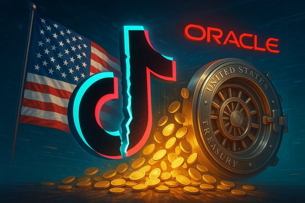 The Donald Trump-led US government is about to cash in big from the long saga over TikTok’s American future.An exclusive report by <em><a href="https://www.wsj.com/business/deals/u-s-government-expected-to-get-multibillion-dollar-fee-in-tiktok-deal-685e3944?mod=hp_listb_pos3">The Wall Street Journal</a> </em>reported on Saturday that the Treasury is expecting a multibillion-dollar fee as part of the ownership shakeup designed to address years of security fears.Oracle, the cloud giant, along with private equity backers, is set to take control of TikTok’s US operations, including its data and the algorithm that decides what users see.ByteDance, TikTok’s Chinese parent, will stay on but with less power.Data security drives TikTok dealThis deal is the result of years of back-and-forth drama. American officials have long worried that TikTok, under ByteDance, might share sensitive user info with Beijing.They have considered banning the app outright, but instead settled on a plan that gives US regulators and investors a bigger say.Oracle’s role is central as the tech giant is expected to manage TikTok’s American data storage and watch over its recommendation engine. The idea is to keep everything “in the US” and under American eyes.The multi-billion-dollar fee could set a new precedent: governments asking foreign-owned tech companies not just to change hands but also to pay for the privilege of access.It’s a bold move that reflects a tougher stance on security without shutting the door on innovation.TikTok deal signals compromise approachTikTok isn’t just a social app; it’s a symbol of the tense tech <a href="https://invezz.com/news/2025/09/20/how-india-responded-to-trumps-100k-h-1b-fee-have-humanitarian-consequences/">fight between the US and China</a>.With over 150 million American users, it has become part of the cultural fabric, but it has also triggered fears of Chinese influence and surveillance.This deal tries to split that difference. It’s a new kind of compromise where the app stays, but under a new kind of supervision.Leaders from both sides seem to support the deal, though it’s far from a done deal yet.President Donald Trump and China’s Xi Jinping have given it a tentative thumbs-up, seeing it as a way to ease trade tensions and prevent a messy ban.For ByteDance, it means scaling back control but staying in one of its biggest markets. For the US, it means more control and a hefty check.This fee also says a lot about how tech and geopolitics are tangled today. It’s no longer just about business; it’s about national security, trust, and power.How this new TikTok performs may well influence how the US deals with other Chinese tech players in the future.The big question now is, will the new setup win over American users and regulators? Oracle will have to deliver on promises to keep data safe and content free from foreign interference.If they do, this landmark deal could become a model for the digital age, where national interest and innovation have to find a new balance.The post <a href="https://invezz.com/news/2025/09/20/us-administration-may-earn-billions-in-tiktok-deal-says-wsj/">US administration may earn billions in TikTok deal, says WSJ</a> appeared first on <a href="https://invezz.com/">Invezz</a>