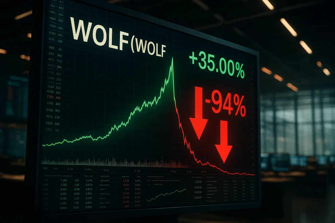 Wolfspeed stock kicked off Tuesday with a 35% uptick in pre-market trades after Monday’s eye-popping rally.The company just wrapped up a tough Chapter 11 bankruptcy, slashing its massive debt and hitting the reset button on its finances.That fresh start has investors feeling hopeful about Wolfspeed’s future in the chip business.But with such big moves come big risks, as the Wolfspeed stock has been all over the place lately, and the company still has plenty to prove before things settle down and it starts turning steady profits.Wolfspeed stock: Putting recent rally in context<a href="https://invezz.com/news/2025/09/30/explained-wolfspeed-stock-soars-1700-but-investors-didnt-make-any-real-money/">Wolfspeed’s recent stock rally has been nothing short of dramatic</a>, with shares soaring over 1,700%.But beneath that eye-popping number lies a story about what really happened, and why many investors didn’t see those gains translate into actual profits.The huge rally followed Wolfspeed’s emergence from Chapter 11 bankruptcy, where the company wiped out its old shares and replaced them with a new, much smaller pool of stock through a reverse split.For most shareholders who held onto the old stock, this meant their ownership was heavily diluted, and although the stock price jumped, the increase didn’t fully compensate for the lost shares.This reset was essentially a financial and operational reboot.Wolfspeed cut its debt by roughly 70%, easing its cash interest burden and repositioning itself for growth in the semiconductor market, especially in energy-efficient silicon carbide chips used in electric vehicles and industrial applications.The company also revamped its leadership and moved its legal home to Delaware.However, the excitement around the rally masks the reality that Wolfspeed is still navigating a challenging road to profitability.The stock’s wild price swings are largely driven by speculation and the scarcity of available shares, rather than solid fundamental gains.What analysts say?Wall Street analysts hold a cautious stance on Wolfspeed stock despite the stock’s recent meteoric rise.According to market observers, the consensus rating leans toward “Hold,” with mixed opinions spread across “Buy,” “Sell,” and “Hold” calls.Out of roughly 10 analysts polled in the past year, around four suggest selling, two advise holding, and four recommend buying the stock.The average price target hovers near $1.50 to $2.00 per share, which points to a significant downside compared to the current elevated trading levels over $20 following the bankruptcy exit rally.As per <a href="https://www.tipranks.com/stocks/wolf/forecast">TipRanks</a>: “based on Wall Street analysts offering 12-month price targets for Wolfspeed in the last 3 months. The average price target is $1.50 with a high forecast of $1.50 and a low forecast of $1.50. The average price target represents a -94.87% change from the last price of $29.26.”Analysts emphasize that Wolfspeed stock surge largely reflects technical restructuring actions, such as the reverse stock split and dramatic debt reduction, rather than solid market-driven growth or profitability improvements.The company still faces substantial challenges, including volatile share price swings, thin liquidity, and an uncertain path to consistent earnings.The post <a href="https://invezz.com/news/2025/09/30/wolfspeed-stock-surges-35-on-tuesday-but-analysts-warn-of-up-to-94-downside/">Wolfspeed stock surges 35% on Tuesday, but analysts warn of up to 94% downside</a> appeared first on <a href="https://invezz.com/">Invezz</a>