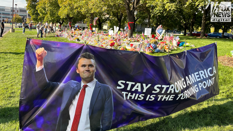 Ahead of Charlie Kirk’s memorial service, his organization, Turning Point USA (TPUSA), added new commemorative merchandise to its online store this week. 
The 11 new items are available ahead of Kirk’s celebration of life ceremony, which is scheduled for Sunday at State Farm Stadium in Arizona. President Donald Trump will speak at Kirk’s memorial service along with Vice President JD Vance, Secretary of State Marco Rubio, Secretary of War Pete Hegseth and Director of National Intelligence Tulsi Gabbard.
One T-shirt features a line-art illustration of the Kirk family walking hand in hand, with a halo above Charlie Kirk’s head. Under the image, in bold block letters, the shirt reads ‘NEVER SURRENDER,’ and beneath, in script, it says ‘Love, An American Mother.’ A black shirt dubbed as the memorial tee, features a bold distressed graphic with the words ‘This Is Our Turning Point.’ The new merchandise also includes baseball hats and stickers.
In addition to the new merchandise, Kirk’s books are charting in Amazon’s top 20, and his podcast has soared to the No. 1 position in multiple categories. Meanwhile, millions have gravitated to Kirk’s social media presence in the wake of his assassination. The spike has been especially pronounced on YouTube, where subscriber growth has translated into higher view counts and a jump in estimated earnings.
Kirk was assassinated on Sept. 10 during an outdoor event at Utah Valley University. The gathering was the first stop on TPUSA’s planned ‘American Comeback Tour,’ and, at first, nothing seemed out of the ordinary. The charismatic founder of TPUSA gained recognition for his signature political debates on college campuses. Before the shot that killed him was fired, Kirk sat under a white tent marked with the slogan ‘Prove Me Wrong,’ fielding open-mic questions from thousands. 
After his death, TPUSA has seen a massive surge in inquiries for new college chapters as the organization works to advance Kirk’s vision. Andrew Kolvet, executive producer of ‘The Charlie Kirk Show,’ said the organization has received more than 54,000 requests to establish new campus chapters, adding to its current network of 900 official chapters. 
He also told Fox News Digital that he has ‘personally received hundreds of offers to work’ for TPUSA.  
This post appeared first on FOX NEWS