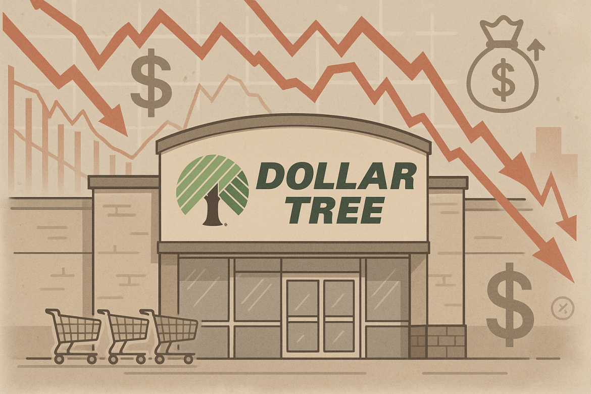 Shares of Dollar Tree Inc. (DLTR) fell more than 2% on Tuesday after Jefferies downgraded the discount retailer’s stock to Underperform from Hold and slashed its price target to $70 from $110. The downgrade reflects mounting concerns over inflationary pressures, tariffs, and intensifying competition that, according to the research firm, have complicated what was once a straightforward business model.“Inflation, management decisions, and tariffs have turned a simple business model into a complex one,” analysts at Jefferies wrote in a research note. Dollar Tree shares were recently down 2.61% to $85.39, marking their lowest level since May 19.Jefferies said the retailer faces multiple headwinds, including margin pressure, increased competition, and macroeconomic challenges, all of which could weigh on profitability ahead of the company’s Investor Day on October 15. The firm also revised its earnings forecasts for the discount chain, cutting its 2025 per-share earnings estimate by 6% and its 2026 projection by 9%.Competitive edge eroding amid pricing pressureJefferies’ downgrade highlighted Dollar Tree’s diminishing pricing advantage relative to major competitors such as Walmart and Dollar General. The analysts found that shopping bills at Walmart were on average 7% lower than at Dollar Tree when comparing identical items and pack sizes. The report added that 87% of Dollar Tree stores are located within five miles of a Walmart, while 83% are near a Dollar General — underscoring the brand’s exposure to increased competition in the discount retail space.“DLTR’s differentiation is eroding, leaving its multi-price strategy exposed,” the analysts said, referring to the company’s transition away from its traditional single-price model. The retailer has been expanding its multi-price offering, which now includes products priced between $3 and $7, in an effort to diversify its product range and offset rising costs.However, Jefferies noted that this shift could be weakening the company’s core value proposition as consumers seek lower-priced alternatives amid persistent inflation. Meanwhile, Dollar General is moving in the opposite direction — expanding its $1 assortment to 2,000 products and enhancing its selection with fresh produce, reinforcing its low-cost image among budget-conscious shoppers.Sector under pressure ahead of investor dayDollar Tree’s challenges are emerging at a time when the broader discount retail sector is facing increased scrutiny from investors. Walmart, Dollar General, and Five Below shares were also trading lower on Tuesday, falling 0.7%, 0.6%, and 5.5%, respectively.Despite Tuesday’s drop, Dollar Tree stock remains up 17% year-to-date through Monday’s close, outperforming both Walmart (up about 13%) and the S&P 500, which has gained nearly 15%. Still, analysts warn that sustained inflation and pricing pressures could erode those gains in the coming quarters.Jefferies’ downgrade comes as Dollar Tree prepares for its upcoming Investor Day, where management is expected to outline its strategic priorities amid evolving consumer trends and cost challenges. The firm’s note suggests that management’s pricing and operational decisions will be under heightened investor scrutiny as the company works to balance competitiveness with profitability.The average rating on Dollar Tree stock among 28 analysts tracked by LSEG remains a Hold, with a median price target of $109, significantly above Jefferies’ revised target.As the discount retail landscape grows increasingly competitive, Dollar Tree’s ability to simplify its pricing model, protect margins, and sustain customer loyalty will be key to maintaining its standing in a sector defined by tight consumer budgets and constant price comparison.The post <a href="https://invezz.com/news/2025/10/07/dollar-tree-shares-slide-as-jefferies-downgrades-stock-on-rising-competition/">Dollar Tree shares slide as Jefferies downgrades stock on rising competition</a> appeared first on <a href="https://invezz.com/">Invezz</a>