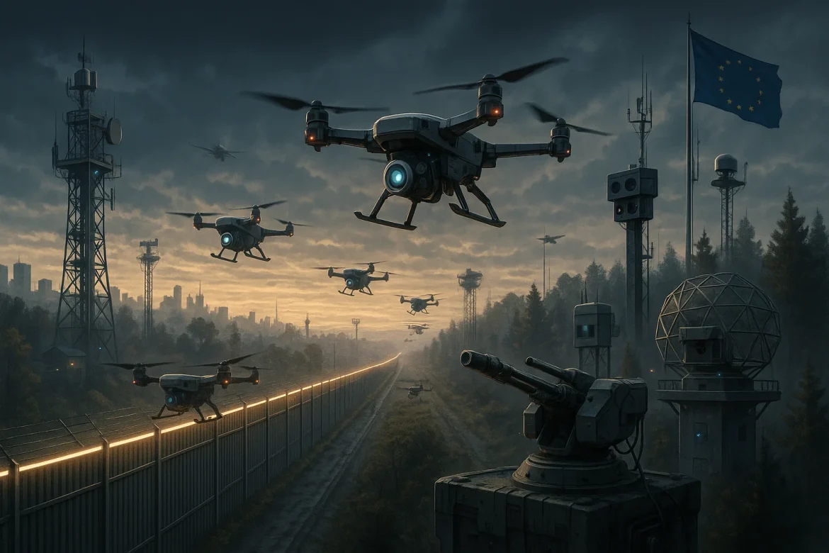 Russia’s drone incursions in Poland and Denmark in the past few weeks have raised alarms all across Europe, and now several nations on the continent are mulling over a ‘drone wall’ project.On Thursday, Lithuanian President Gitanas Nauseda asked the United Kingdom to join the ‘drone wall’ project and called it an ambitious yet necessary move for protection against the rising drone threats.The remarks highlight the shifting security architecture in Europe, with nations openly calling out Russia’s hostility and even taking concrete steps to project themselves.What is the ‘drone wall’ project?The ‘drone wall’ project is a coordinated security initiative launched by several European countries to strengthen border defenses along the EU’s eastern frontier.The project aims to deploy advanced unmanned aerial systems, drones, alongside surveillance technology to monitor, deter, and intercept potential threats from neighboring states, particularly Russia and Belarus.By integrating drones with existing border infrastructure, European nations hope to create a continuous, high-tech barrier that enhances real-time situational awareness and response capabilities, while reflecting growing concerns over airspace incursions and hybrid warfare tactics.Proposed as a high-tech shield for the EU’s eastern flank, the initiative involves coordinated systems integrating radar, cameras, radio frequency detectors, jammers, and acoustic sensors, often using artificial intelligence to automate drone recognition and interception.The goal is to create a unified European network for real-time detection, tracking, and neutralization of hostile unmanned aircraft at a manageable cost compared to traditional air defense systems, leveraging Ukrainian expertise and NATO collaboration.Why are European nations asking the UK to join?At the European Political Community (EPC) summit in Copenhagen, President Gitanas Nauseda pointed out that the <a href="https://invezz.com/news/2025/09/10/poland-says-russian-drones-breached-airspace-were-shot-down/">recent drone activity</a> in Denmark displays that the nations without a direct border with Russia are also vulnerable.The ‘drone wall’ project is particularly pushed by the European nations, who directly face the brunt of Russia’s misadventures in the region.But, roping in nations like the UK and Denmark will send a louder message about the unity of the continent against Russia’s manoeuvres.Such collaboration demonstrates Europe’s resolve to collectively safeguard its airspace, strengthen rapid information sharing, and pool technical resources for effective detection and interdiction systems.Ultimately, a pan-European approach heightens deterrence, complicates Russia’s strategic calculus, and ensures the continent’s sky defenses are credible, responsive, and future-ready.Moreover, the reports suggest that the ‘done wall’ project is expected to cost anywhere between €3 billion and €7 billion over the next four years, including expenses for detection systems, mobile response units, and interceptors.Enlisting developed nations as partners like the UK not only strengthens security but also shares the financial burden, sending a united political and economic message to Russia.The post <a href="https://invezz.com/news/2025/10/02/why-are-european-nations-asking-the-uk-to-join-their-drone-wall-project/">Why are European nations asking the UK to join their ‘drone wall’ project?</a> appeared first on <a href="https://invezz.com/">Invezz</a>