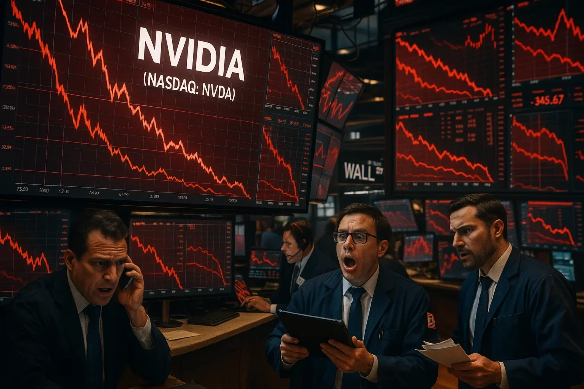 Nvidia stock (NASDAQ: NVDA) tanked at open on Wednesday, plunging almost 2% to $184 as the trading day began amid heightened market volatility and broader tech sector fluctuations.The slip comes amid an ongoing government shutdown in the United States, which has increased the overall volatility on Wall Street with investors taking safe bets amid political uncertainty.Despite previous strong momentum and interest driven by Nvidia’s leadership in AI chip technology, this session reflected a cautious stance among traders.Nvidia stock has become a key barometer for the tech industry, given its outsized role in AI infrastructure globally.3 key reasons why Nvidia stock is plunging today1. Profit-taking after record valuationNvidia’s stock has been massive lately, and investors have made a fortune on the backs of an impressive $4.5 trillion market valuation.The recent sell-off is seen as the result of profit-taking from investors looking to lock in gains. This type of selling pressure often follows historic highs as traders rebalance portfolios and reduce exposure to high-flying stocks.The downward pressure on Nvidia stock is also complemented by the broader market pullback in the technology sector.2. Growing competition and customer diversificationCitigroup has forecasted that tech giants are expected to pour in over $2.8 trillion by 2029. The competition is surely mounting in the AI space, and Nvidia will likely face its brunt.This shift indicates that some large clients are accelerating development and procurement of custom silicon from other suppliers, which could affect Nvidia’s market share in the crucial AI semiconductor space.The growing diversification scenarios will raise investors’ alarms and is expected to increase the pressure on Nvidia stock.3. Rising market uncertaintyUS President Donald Trump’s second term has been quite erratic, especially for the economy and stock markets.The ongoing tensions between US-China have already earned Nvidia a ban in the Asian country, while the political conditions remain uncertain at home.The government shutdown has only made things worse, as now key economic data release is set to face delay and investors will grow more panicky about the Federal Reserve policy direction.What analysts say?Despite the recent pullback, the analysts are more or less bullish on the Nvidia stock, making it a perfect choice for investors looking to make their money work for them.The recent deals like $100 billion investment in OpenAI and $5 billion investment in Intel, emphasise the company’s commitment to its AI ecosystem, which could serve as a powerful catalyst for future growth.<a href="https://finance.yahoo.com/news/nvidia-nvda-price-target-raised-052422995.html">Barclays</a> reiterated an “Overweight” rating on Nvidia, raising its price target to $240 per share.The analysts stressed Nvidia’s dominance in AI infrastructure, noting that over $2 trillion in AI expenditures are anticipated, with Nvidia poised to capture a significant share.Barclays introduced an AI capacity tracker that further supports Nvidia’s strong revenue growth outlook in the coming years.The post <a href="https://invezz.com/news/2025/10/01/why-is-nvidia-stock-plunging-today-heres-3-key-reasons/">Why is Nvidia stock plunging today? Here’s 3 key reasons</a> appeared first on <a href="https://invezz.com/">Invezz</a>